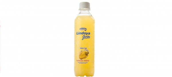 Suco Lindoya Genuina Cajú 400 ml pct com 12 un